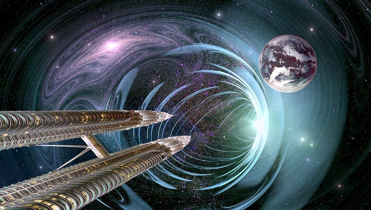 隧道背景探索，现代科技与艺术交融的新领域探索